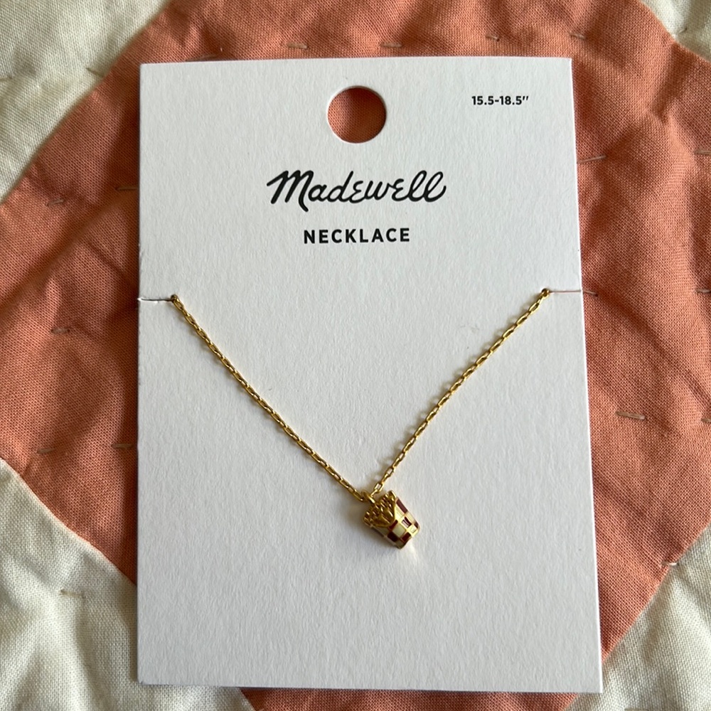 Madewell French Fry Necklace